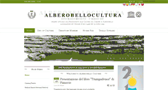 Desktop Screenshot of alberobellocultura.it